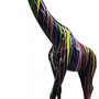 XXL Giraffen Skulptur lebensgross, individuelles Design, 3,25 m hoch