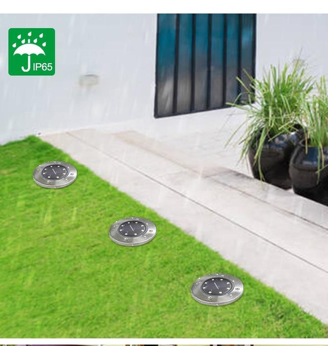 - [Solar Wegbeleuchtung für den Garten] 8 Stk. kupferfarbene Solar