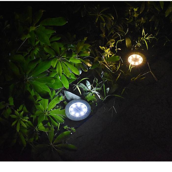 - [Solar Wegbeleuchtung für den Garten] 8 Stk. kupferfarbene Solar