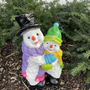 Schneemann für Weihnachten - Schneemann Gartendeko - 44 cm hoch