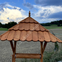XXL Holzbrunnen mit Dach für Garten, 282cm 5