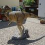Deko Dinosaurier Gartenfigur, Allosaurus, 2,8 Meter lang