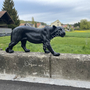 Dekofigur Schwarzer Panther, Jungtier, 35 cm hoch 5