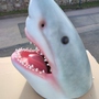 Dekofigur Haifisch Kopf, Wanddeko, 82 cm hoch