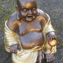 Buddha Statue - Dicker Buddha lachend 2