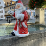 Outdoor Weihnachtsmann Deko (Solarlaterne) 74 cm