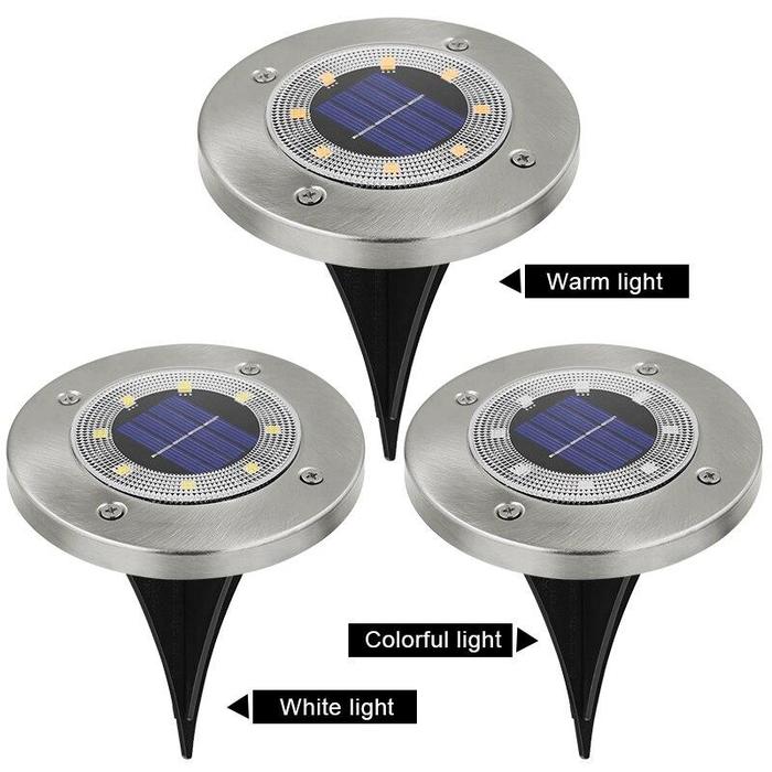  [Solar Wegbeleuchtung für den Garten] 8 Stk. Solar Bodenleuchten