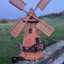 Windmühle Garten Solar, 120cm, achteckig, dunkle Galerie 4