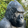 Deko Affe Gorilla Figur gross, sitzend 3