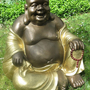 Buddha Figuren- Dicker Glücksbuddha mit Glückskette 2