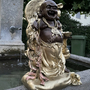 Buddha Statue Glücksbuddha mit Glückskette 5