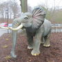 Deko Elefantfigur gross, 2,2 Meter hoch 2