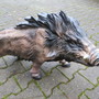 Wildschwein Figur Gartendeko, Überläufer 2