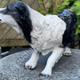 Border Collie Deko Figur, 62 cm lang 6