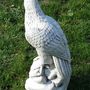 Beton Adler als Gartendeko, 58 cm hoch 3