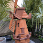 Solar Windmühle Garten, 87cm, achteckig, dunkle Galerie 5