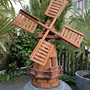 Solar Windmühle Garten, 87cm, achteckig, dunkle Galerie 2