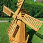 LED Windmühle Solar Garten, 150cm, achteckig 5
