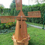 LED Windmühle Solar Garten, 150cm, achteckig 4