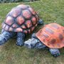 Schildkröte Gartenfiguren, Lebensgrosse mit Kleinem