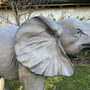 Deko Elefant für Gartendeko, Jungtier, 160 cm hoch 5