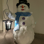 Deko Aussenbeleuchtung Weihnachten - Deko Schneemann beleuchtet