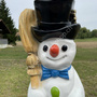 Grosse Schneemann Deko - Weihnachten Deko - Schneemann gross 81 cm