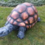 Gartenfigur Riesenschildkröte lebensgross, 106 cm lang 3