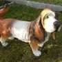 Deko Hundefigur - Basset, 35cm hoch 4