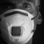 FFP-2 Schutzmaske, Gesichtsmaske, Gesichtschutzmaske, Atemschutzmaske