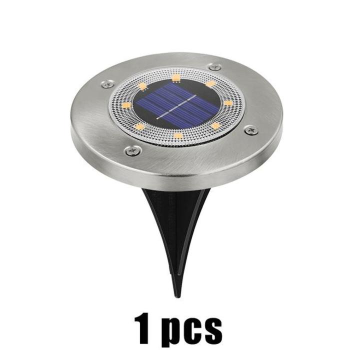 [Solar Wegbeleuchtung für den Garten] 1 Stk. Solar