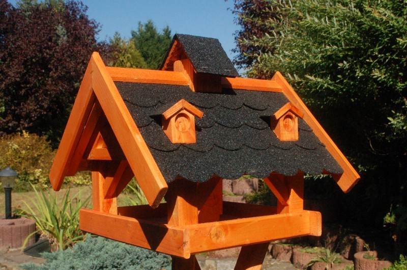 - [Vogelhäuser mit Ständer] Vogelhäuschen 43x38x37cm mit