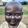 Buddha Figur - kleiner Mönch im Lotossitz betend 6
