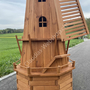 Grosse Windmühlen aus Holz für den Garten, 215cm, achteckig 8