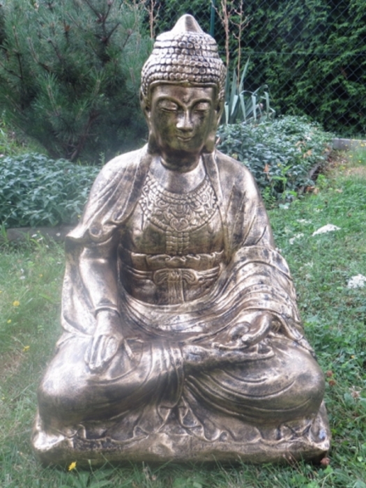 Buddha Statue Buddha Figuren Buddha Figur für den Garten sitzend