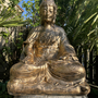 Buddha Figur für den Garten, sitzend 2