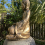 Buddha Figur für den Garten, sitzend 4