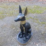 Ägyptische Figuren Deko: Schakal Anubis Statue 