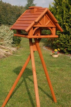 - [Vogelhäuser mit Ständer] Vogelhaus, 50x38cm, Vogelvilla mit