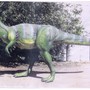 Grosse Dinosaurier Figur für den Garten, 3,4 Meter lang