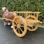 Deko Pferd Garten mit Wagen, 160cm lang 4