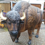 Bisonfigur lebensgross für Gartendeko, 188 cm hoch 3