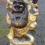 Buddha Figur - Buddha Statue mit kleinem Buddha 2