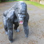 Gorillafigur Affenfigur Affe Gartenfigur 2