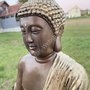 Buddha Statue Gold mit Meditationsgeste 8