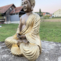 Buddha Statue Gold mit Meditationsgeste 4