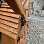 Deko Windmühle Holz, 150cm , achteckig, dunkle Galerie 7