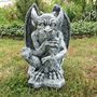 Garten Gargoyle Skulptur Torwächter Figur 4