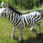 Deko Zebrafigur klein, 60 cm hoch