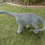 Dinosaurier Gartenfigur, 121 cm lang
